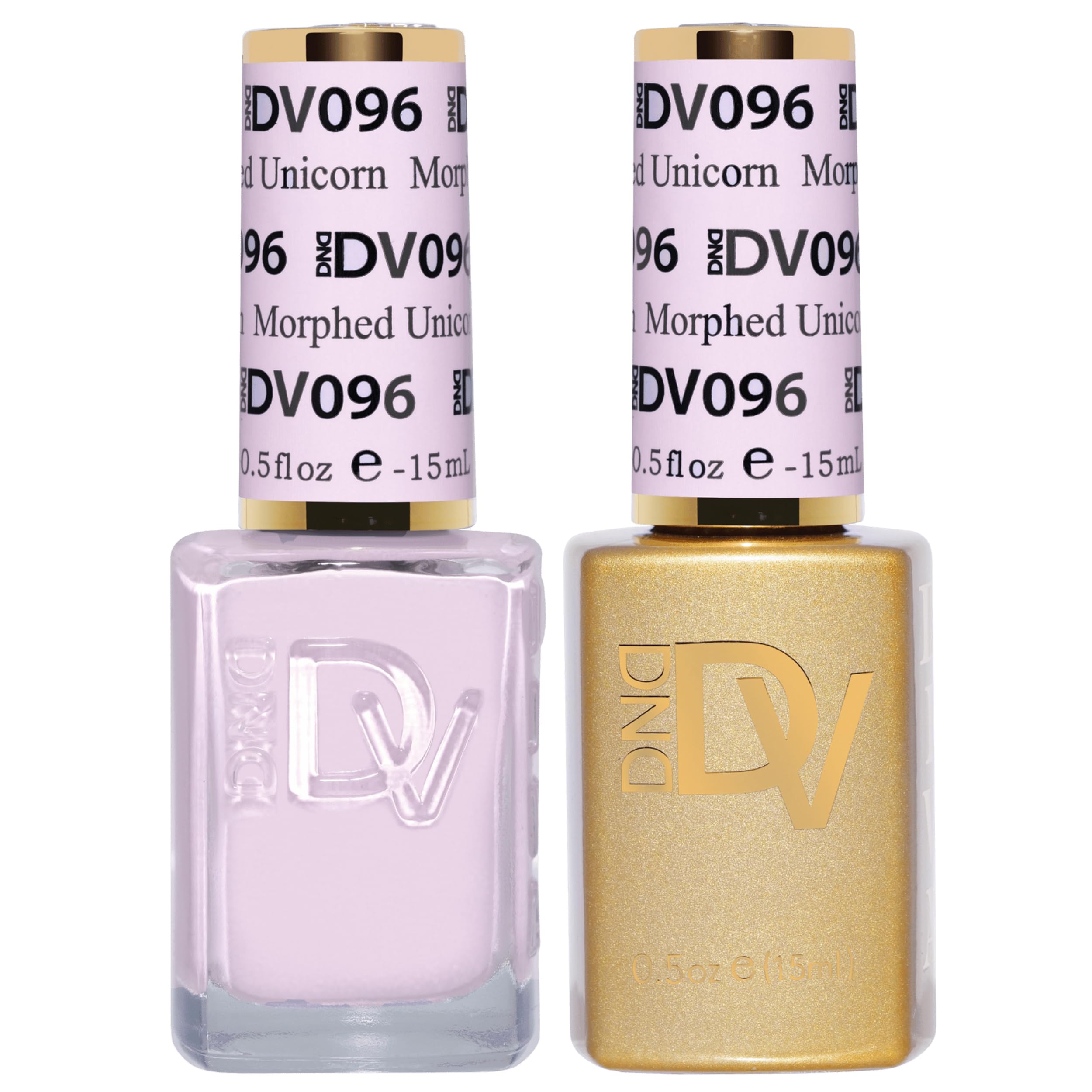DAISY DND Morphed Unicorn gel polish in a pristine neutral pink for a long lasting manicure