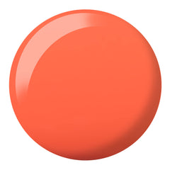 Daisy DND Orange Collection duo pack showcasing matching gel polish and lacquer for coordinated manis