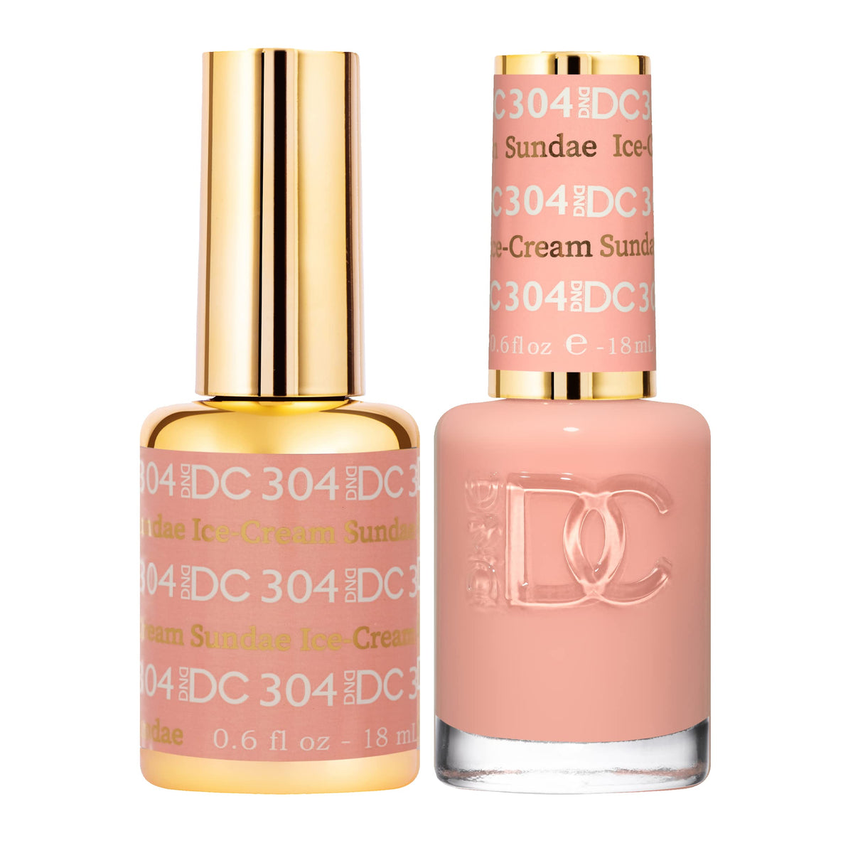 DAISY DND Orange Collection gel polish bottle shows vibrant, chip-free color for lasting wear