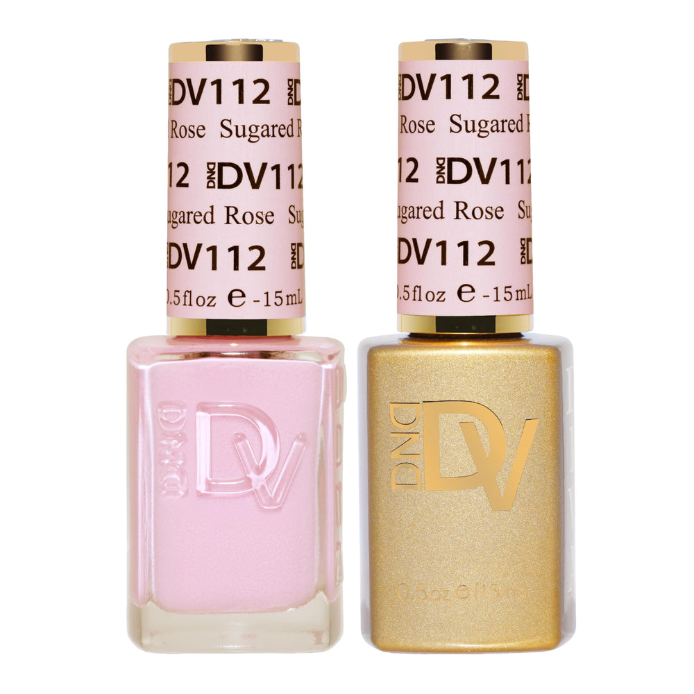 Daisy DND Sugared Rose gel polish bottle for vibrant long-lasting manicure