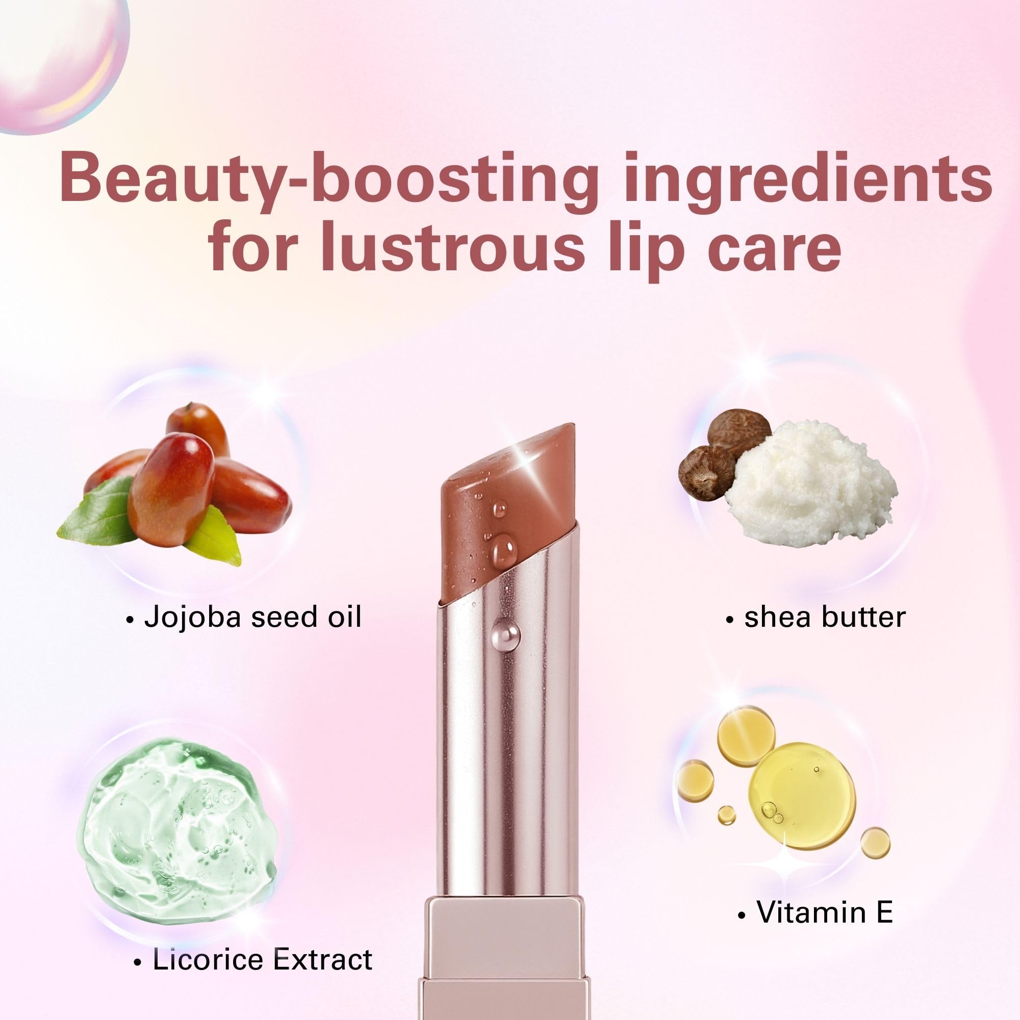 Daisy Doll 3in1 sheer gloss provides lightweight color with high shine.