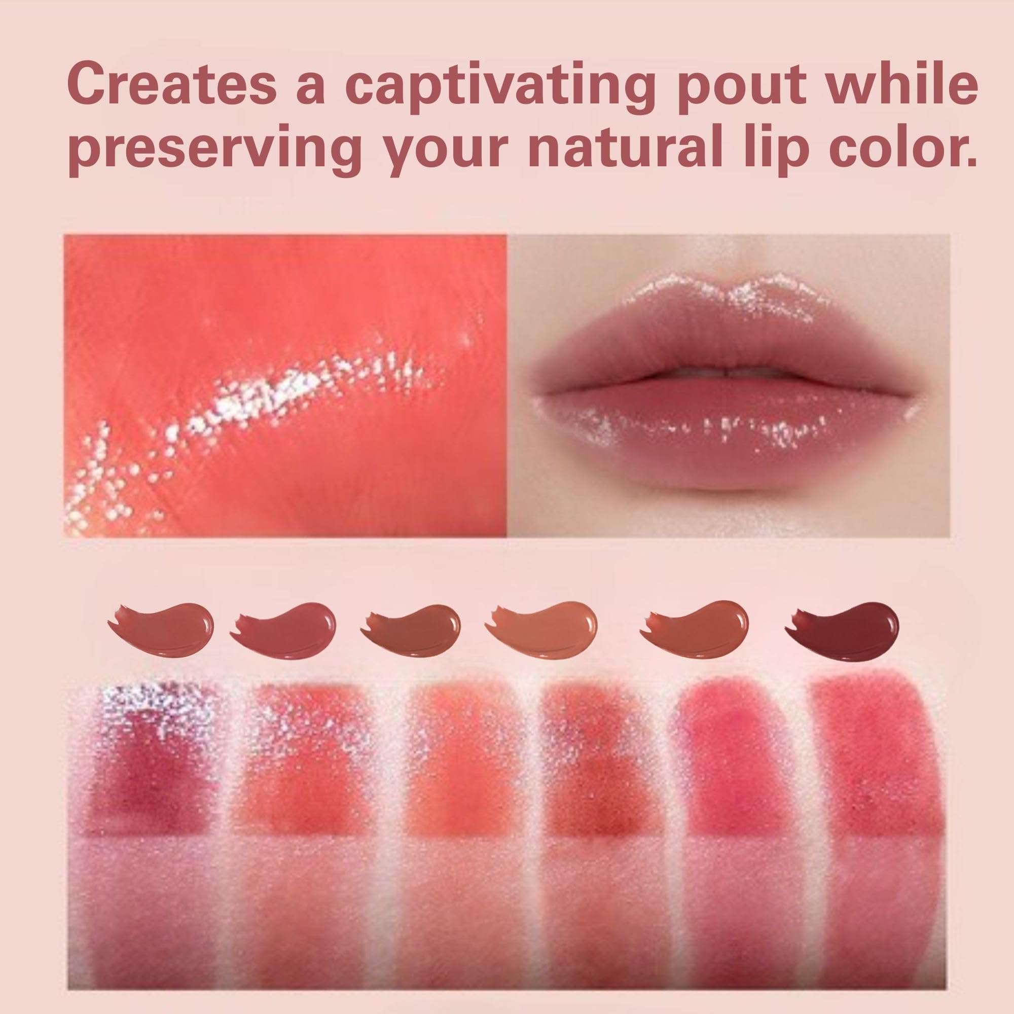 Daisy Doll jojoba oil formula softens lips and adds natural glow.