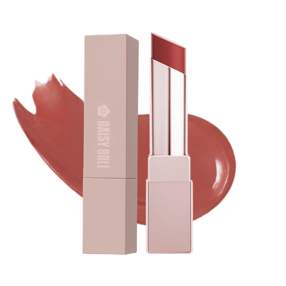 Daisy Doll Lip Stealer 3in1 in rose shade provides lasting color with hydrating care.