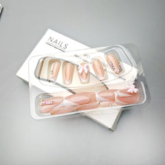 DAJIJIYOU medium coffin nails offering durable full coverage for versatile looks.