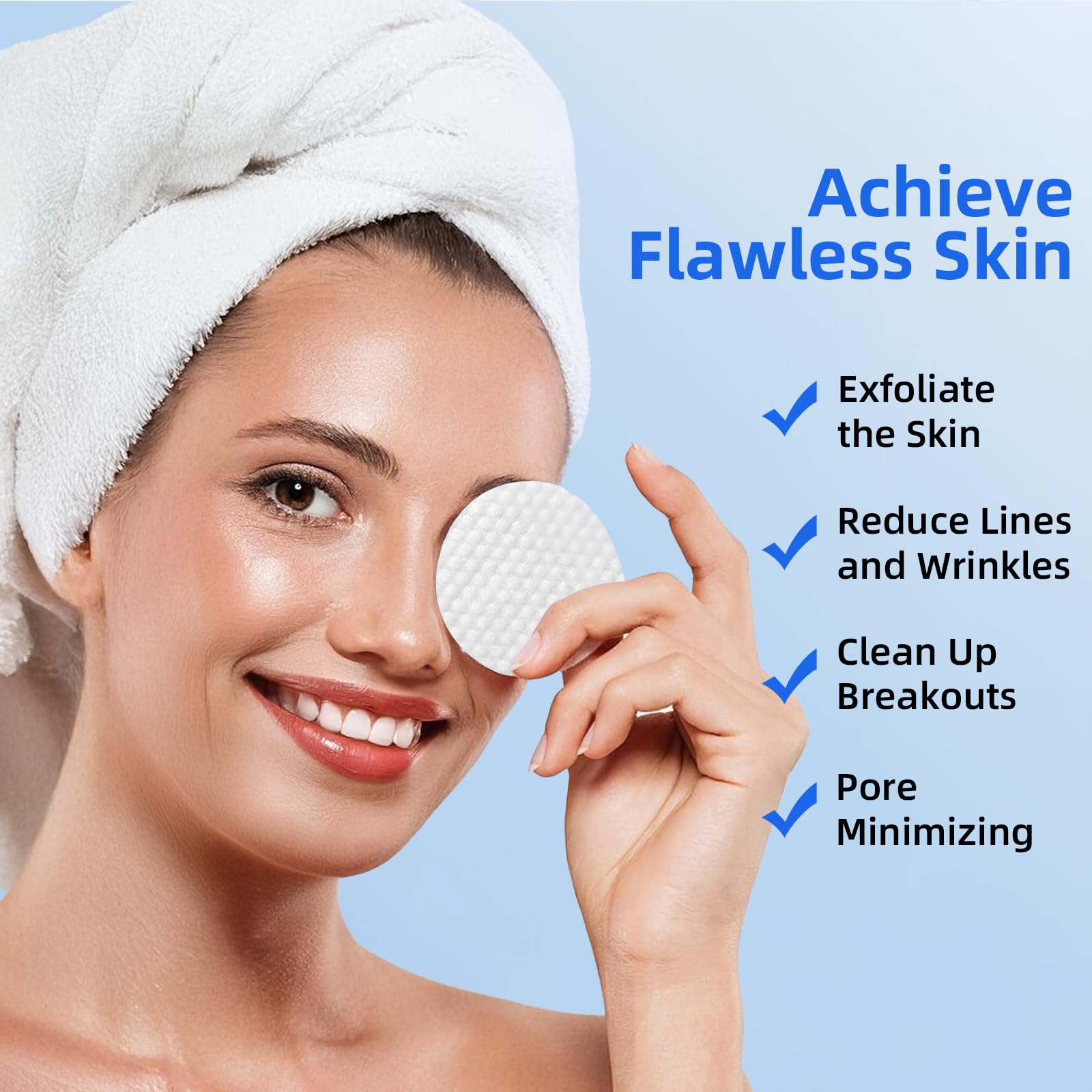 Dalin Glycolic Pad close-up showing texture and exfoliating surface