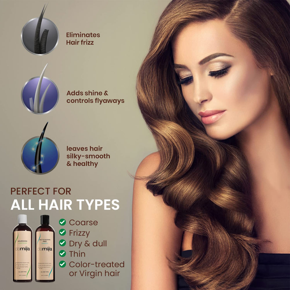 Damila professional value pack box indicating salon-grade size and value