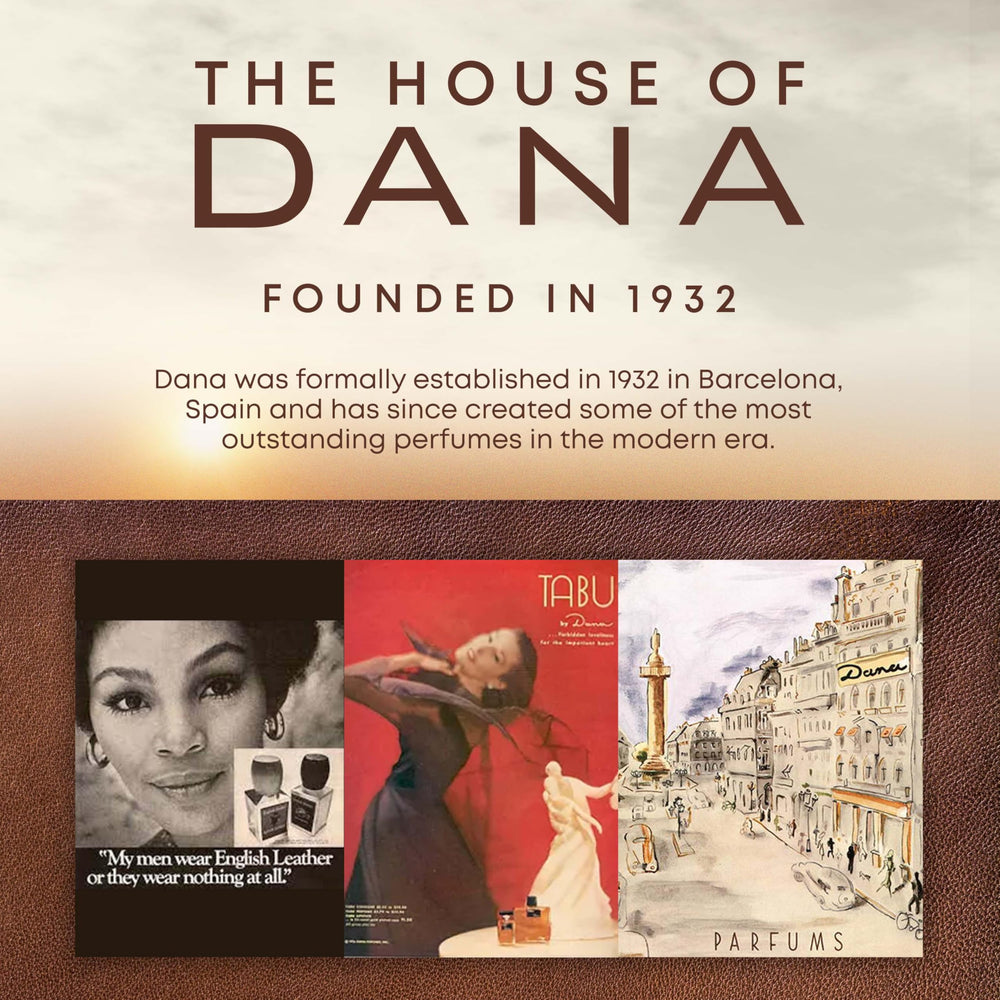 Dana English Leather gift box suggests a thoughtful gift.