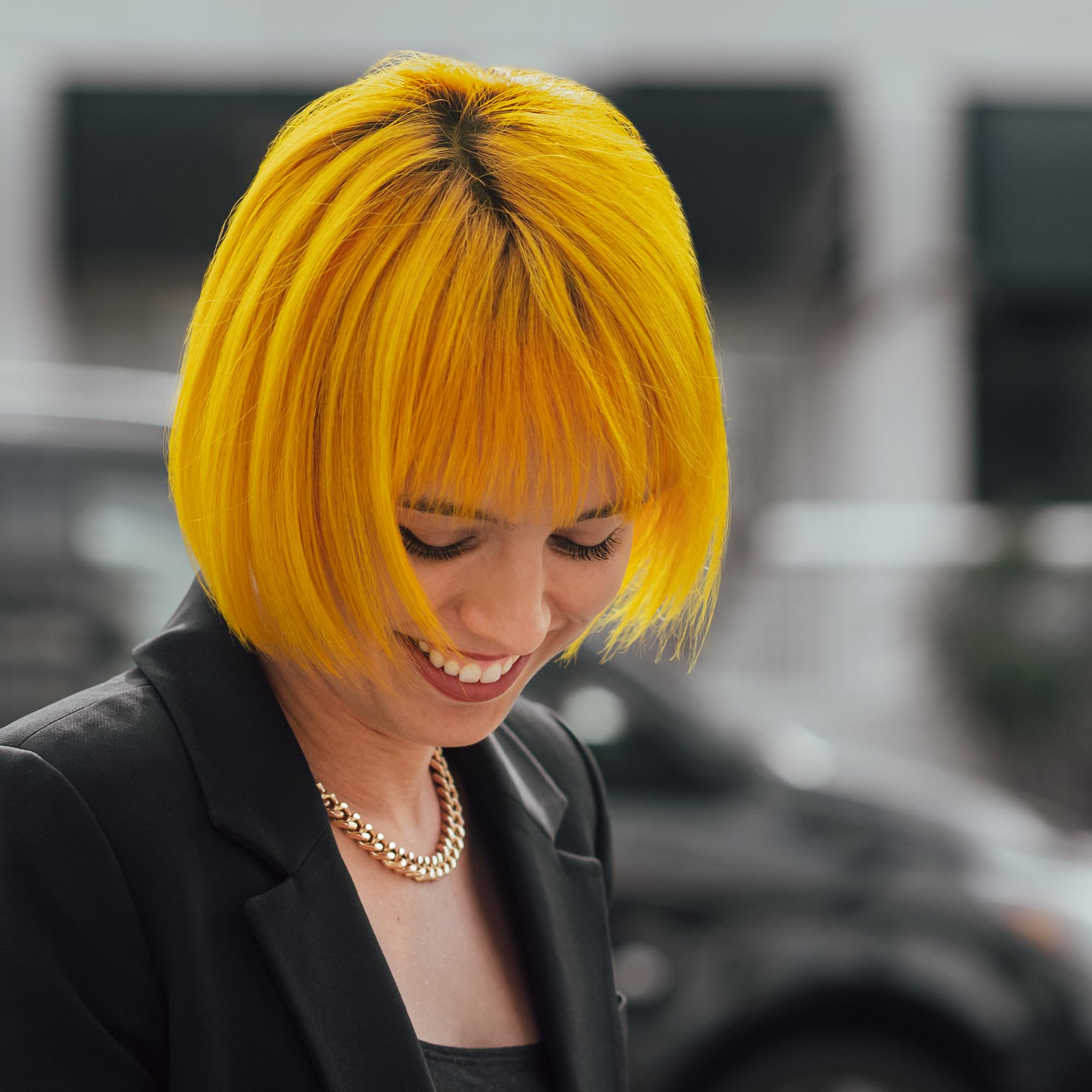 Danger Jones Starrider Yellow packaging highlights vegan, cruelty-free semi-permanent color