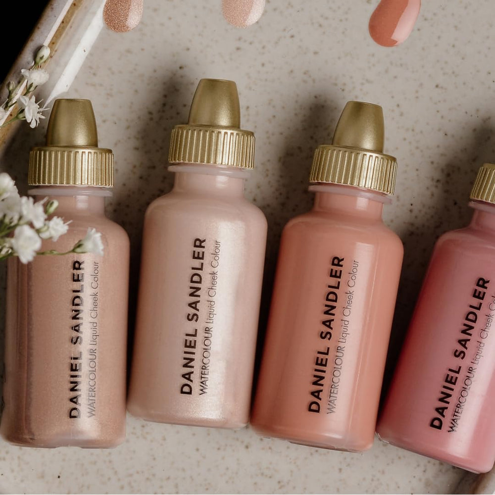 Close-up of Rose Glow on cheek showing buildable radiance