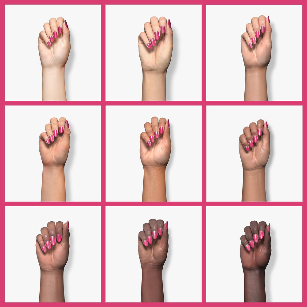 daniPro 4Free label on bottle highlighting toxin-free formula for nails