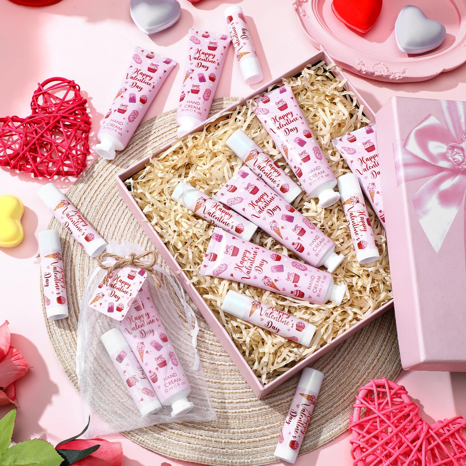Dansib cherry strawberry aroma hand cream with subtle scent for mood lift.
