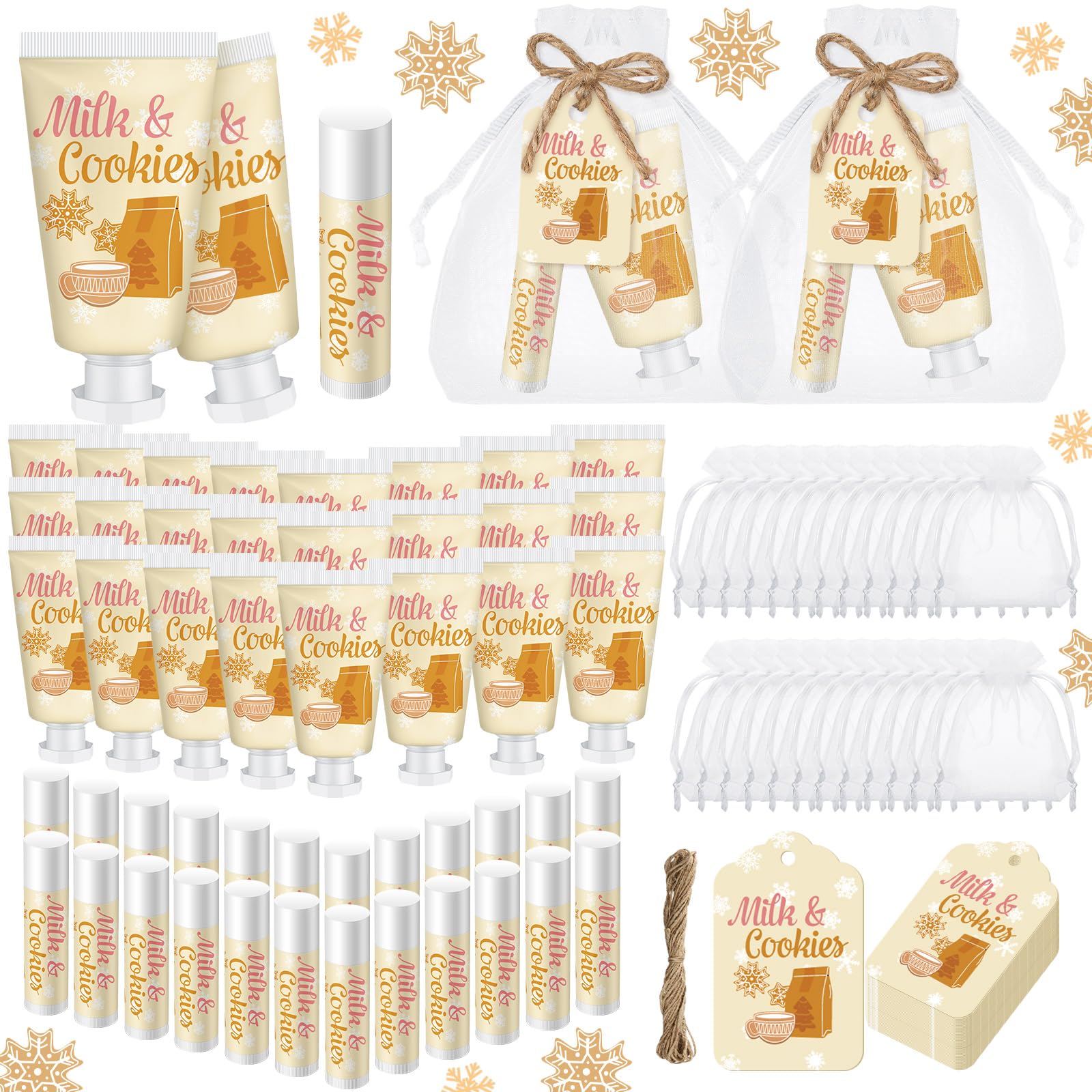 Dansib milk cookies hand cream design for festive gifting and display
