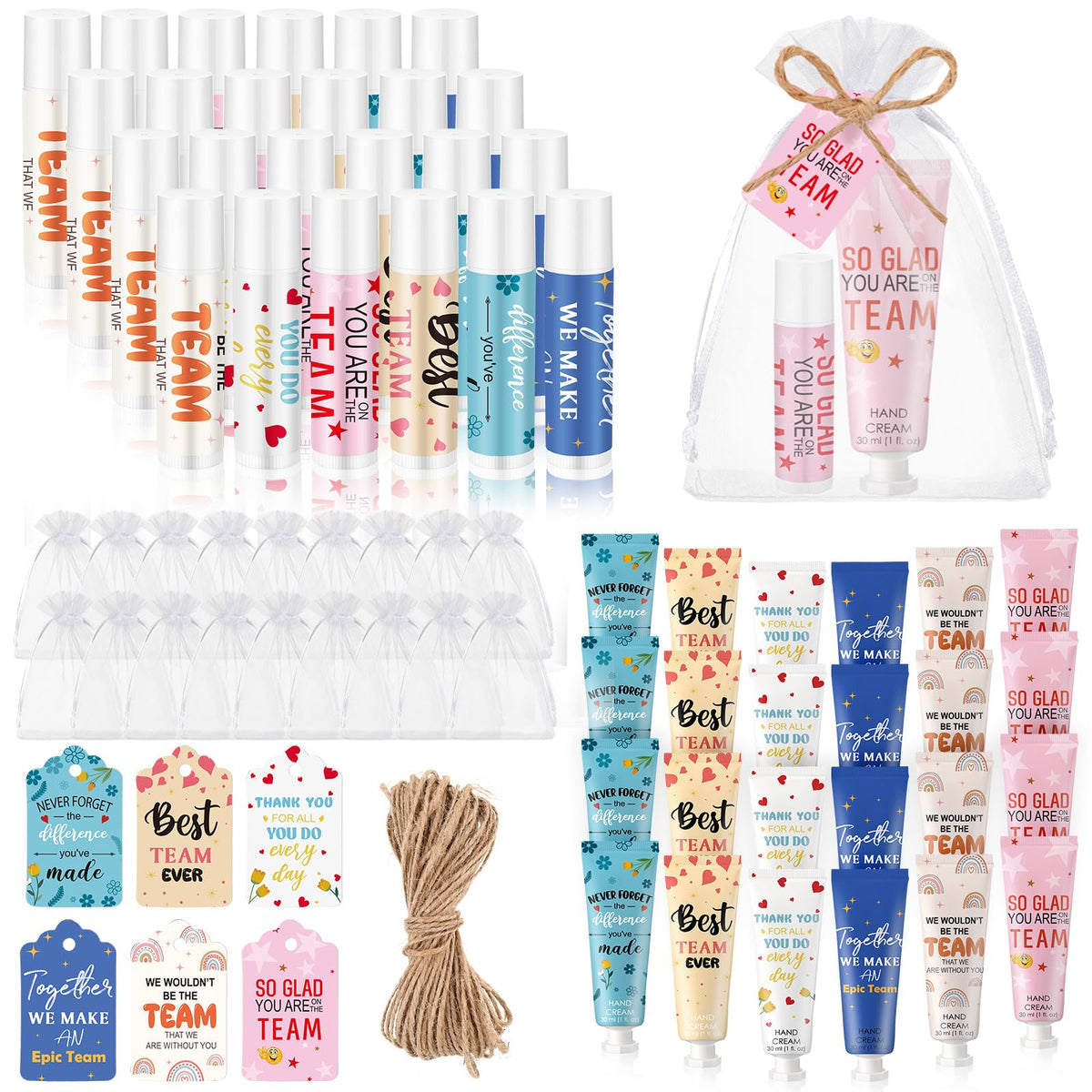Dansib 24set gift box displaying complete team appreciation gifts for coworkers.