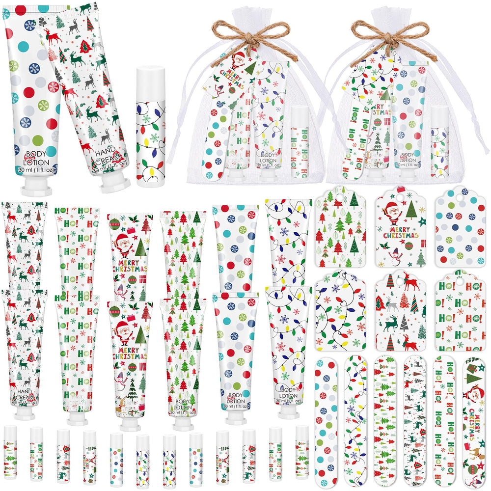 Dansib Christmas hand cream tubes for quick, non-greasy moisture during gatherings.