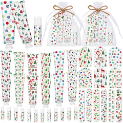 Dansib Christmas hand cream tubes for quick, non-greasy moisture during gatherings.