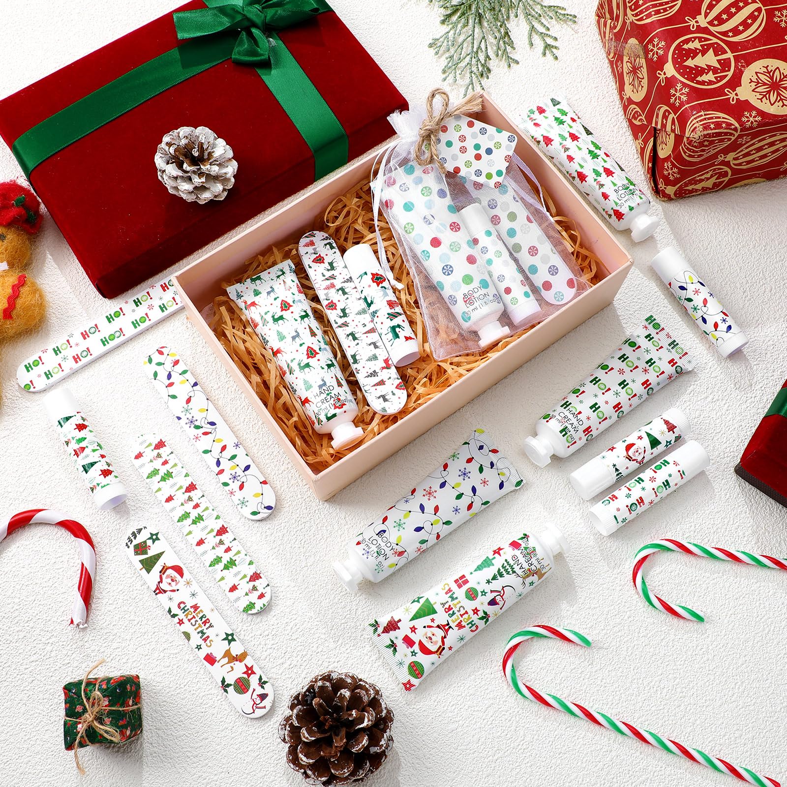 Dansib Christmas organza bags for elegant wrapping and gifting.