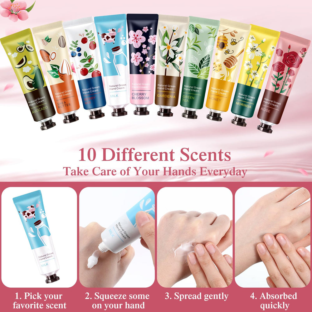 Dansib green tea hand cream scent provides refreshing moisture boost