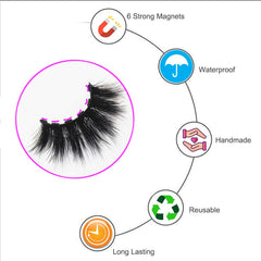 DAODER D-Curl lashes blend with natural lashes for subtle lift