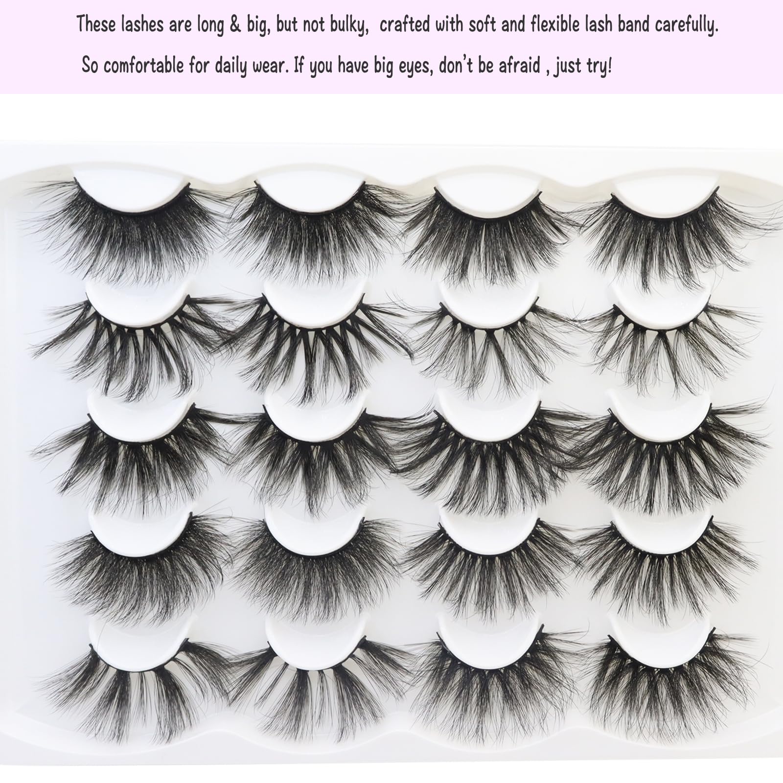 DAODER lashes can be reused 10–15 times with proper care.