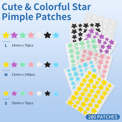 Daolyo 10mm patches fit small zits for discreet daytime wear.