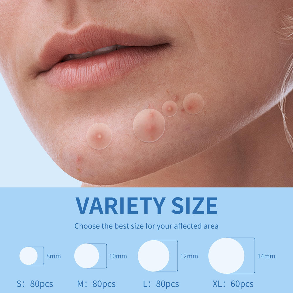 Daolyo Pimple Patches 10mm patch for mid sized spots coverage.