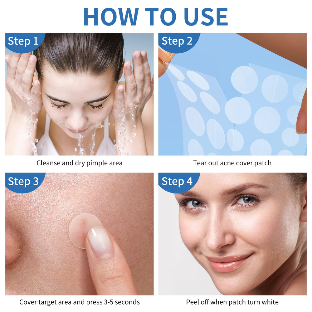 Daolyo Patches with salicylic acid supports spot treatment.