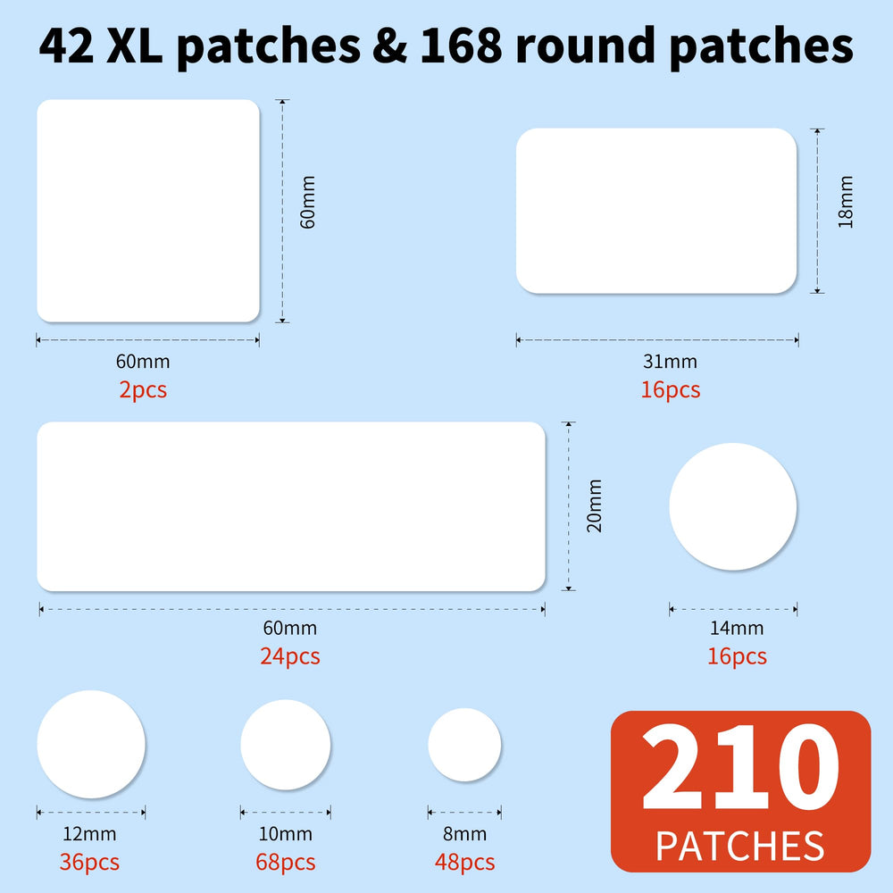 Daolyo round 10mm patch for medium pimples with breathable adhesion.