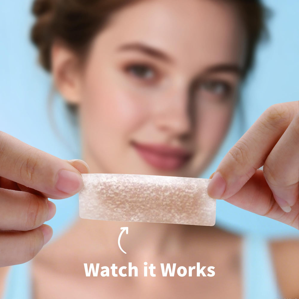 Daolyo strip 31x18mm patch for mid-sized outbreaks on face.