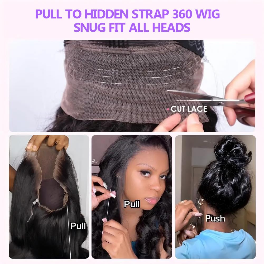 Daparo 180% density full lace wig for natural fullness