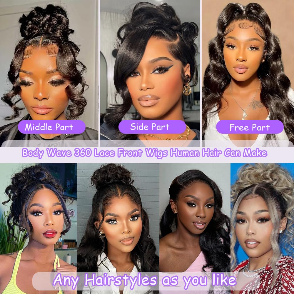 Daparo wig care and length guide to help sizing
