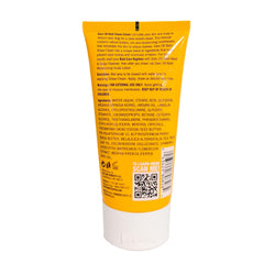 Dare 2B Bald cream application showing tea tree oil soothing skin