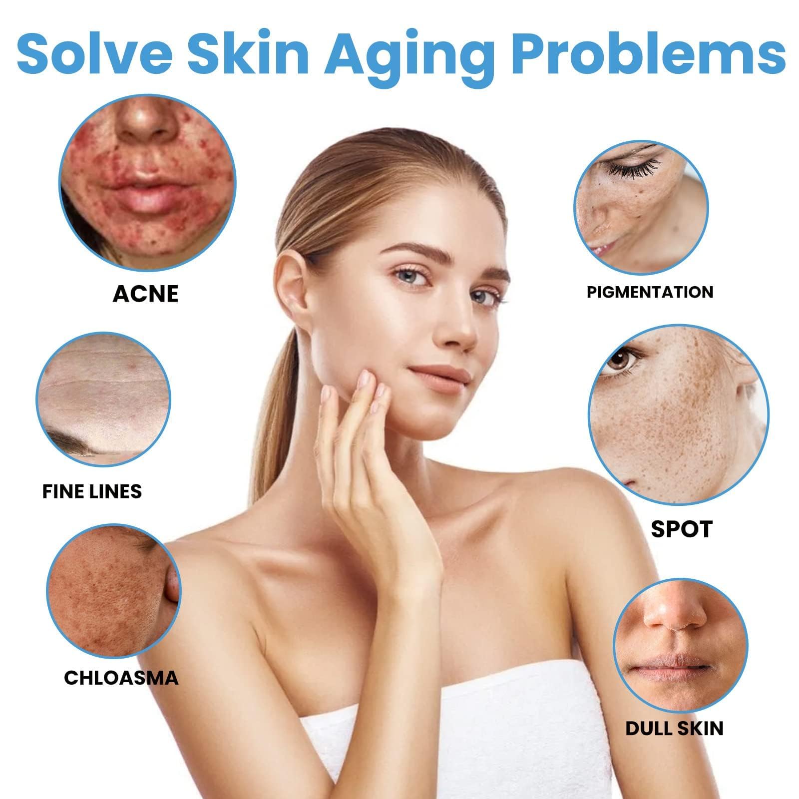 Dark Spot Face Cream applied to skin for even tone improvement