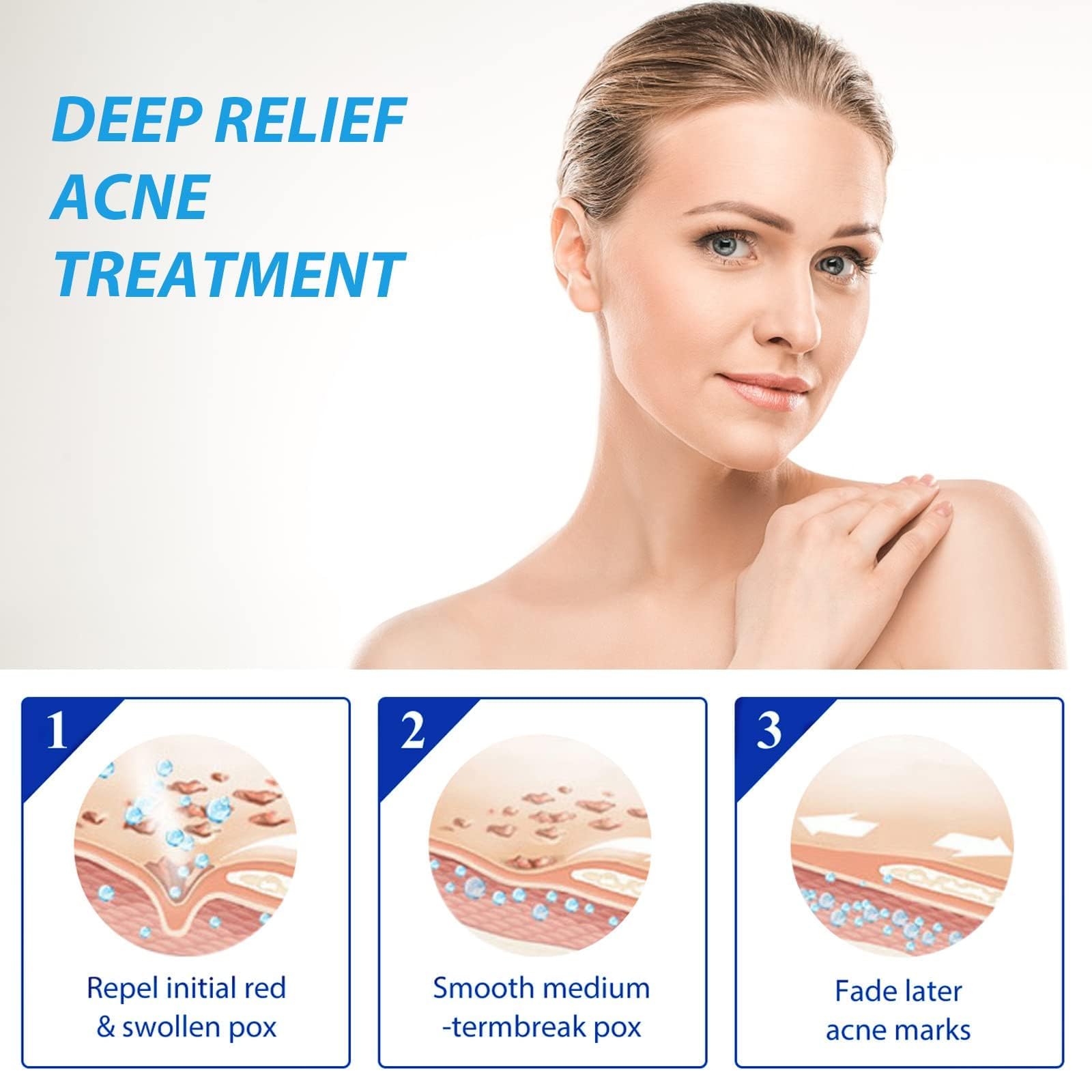 Dark Spot Face Cream close-up emphasizing skin-smoothing texture