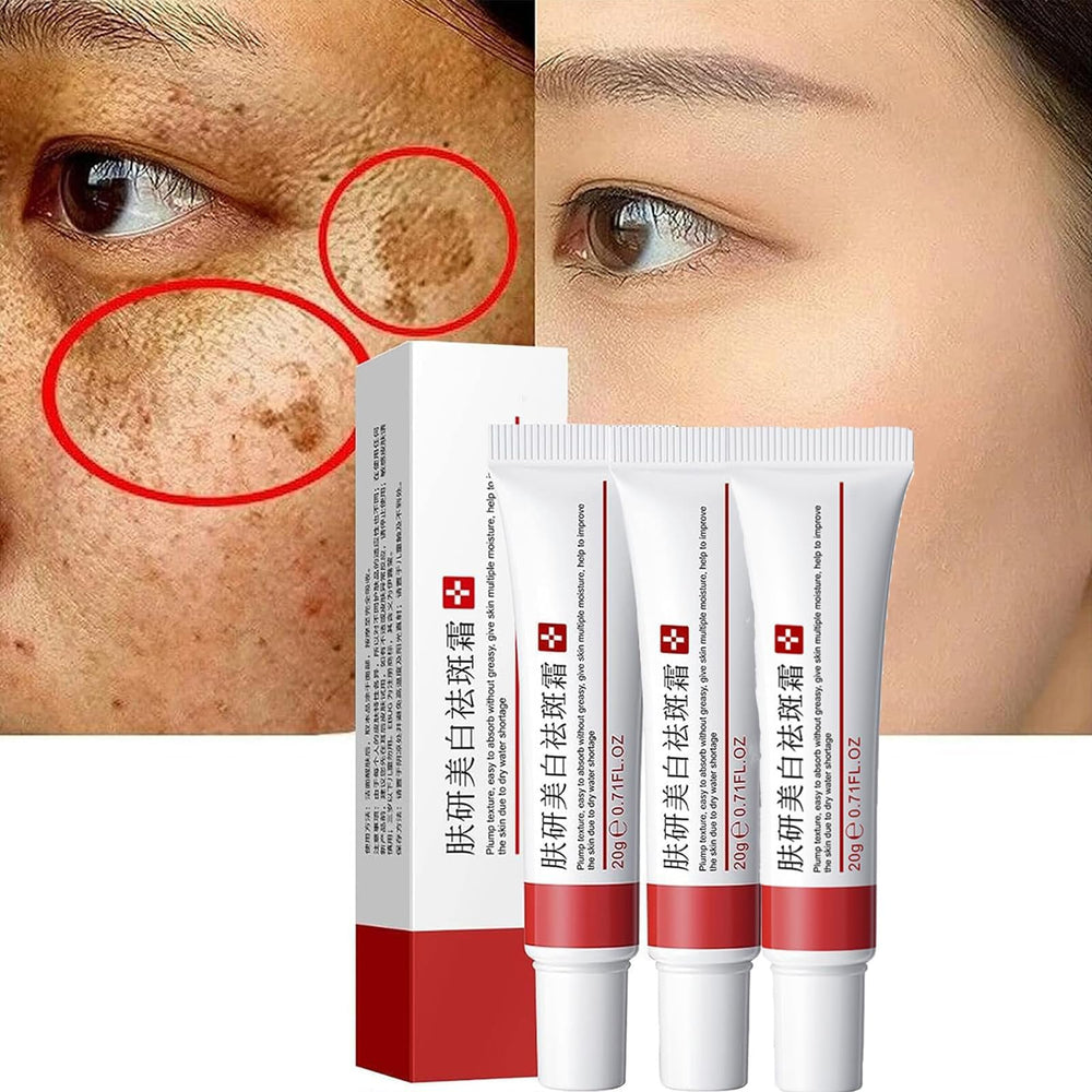 Dark Spot Face Cream jar close-up with rich, non-sticky texture