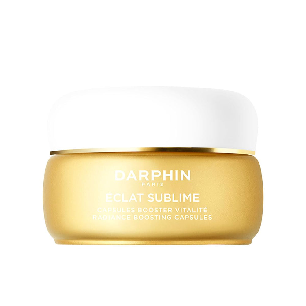 Darphin Éclat Sublime packaging with 60 capsules for daily radiance boost.