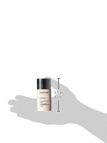Darphin Intral SPF 50 used as a makeup base for a smooth, luminous finish.