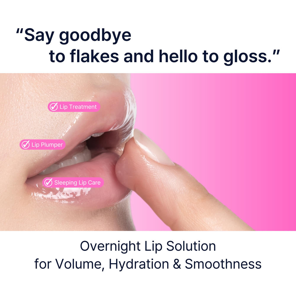 Gentle formula test on sensitive lips approved for irritation.