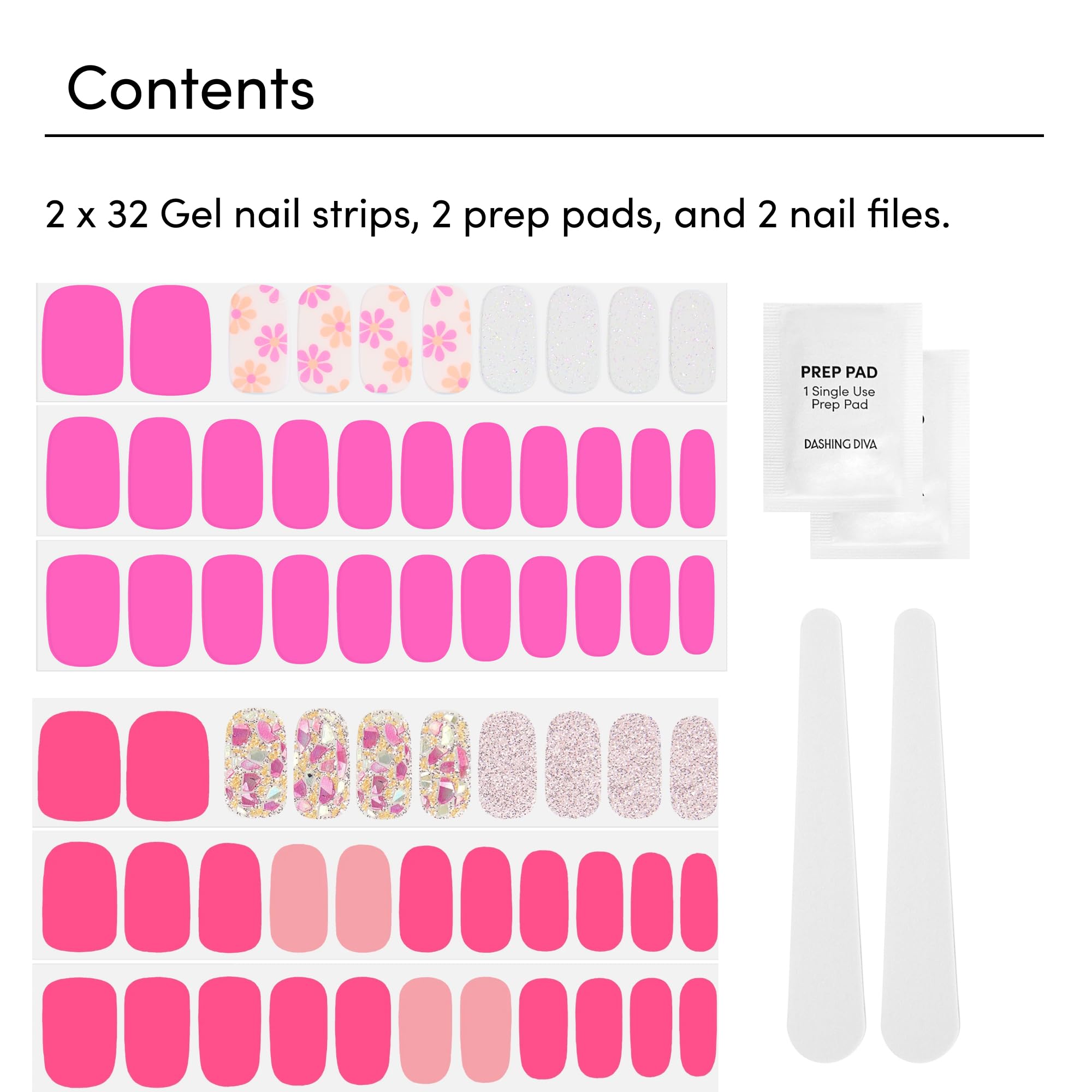 Dashing Diva Chip-resistant gel strips maintain shine for days