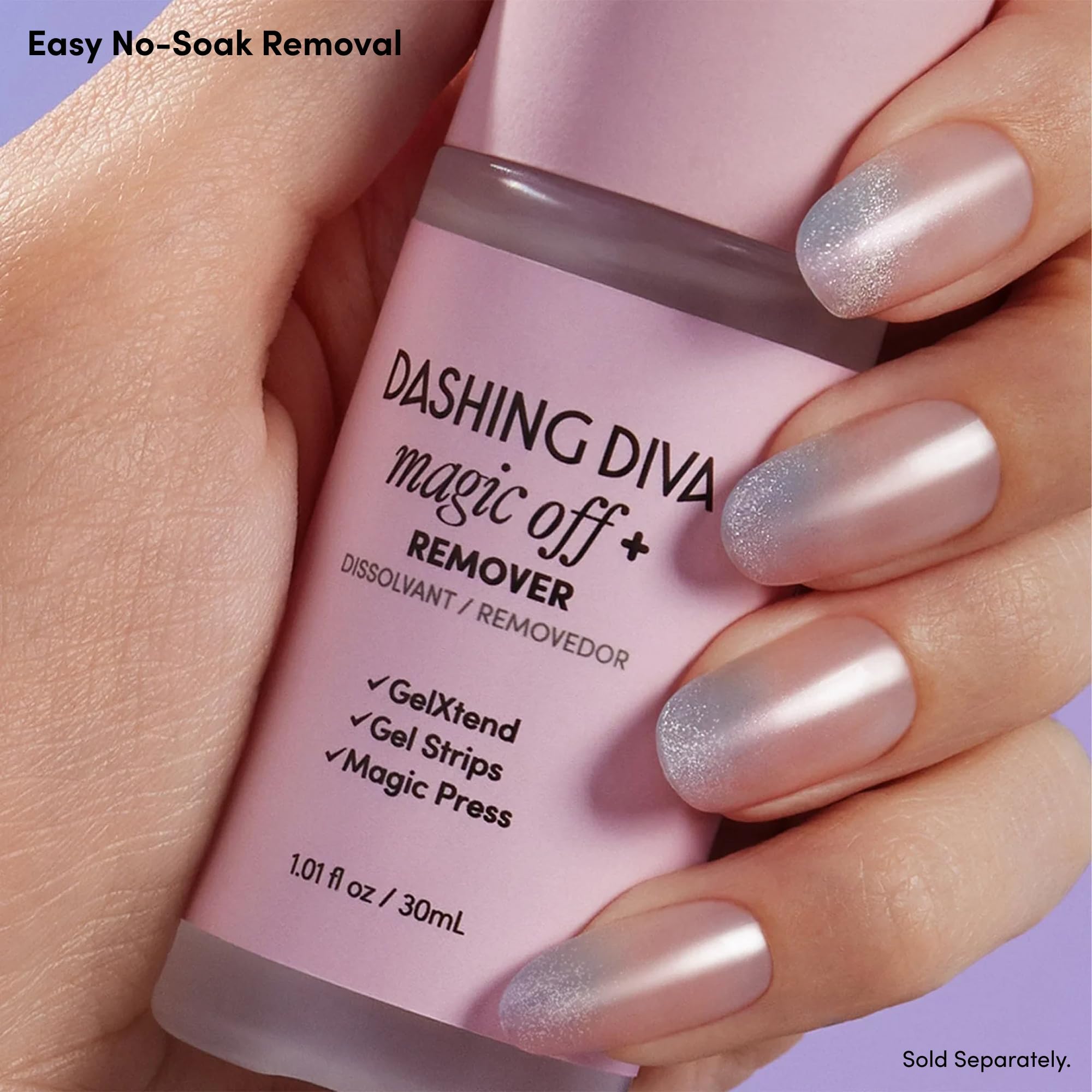 Dashing Diva chip-resistant finish stands up to daily activities.
