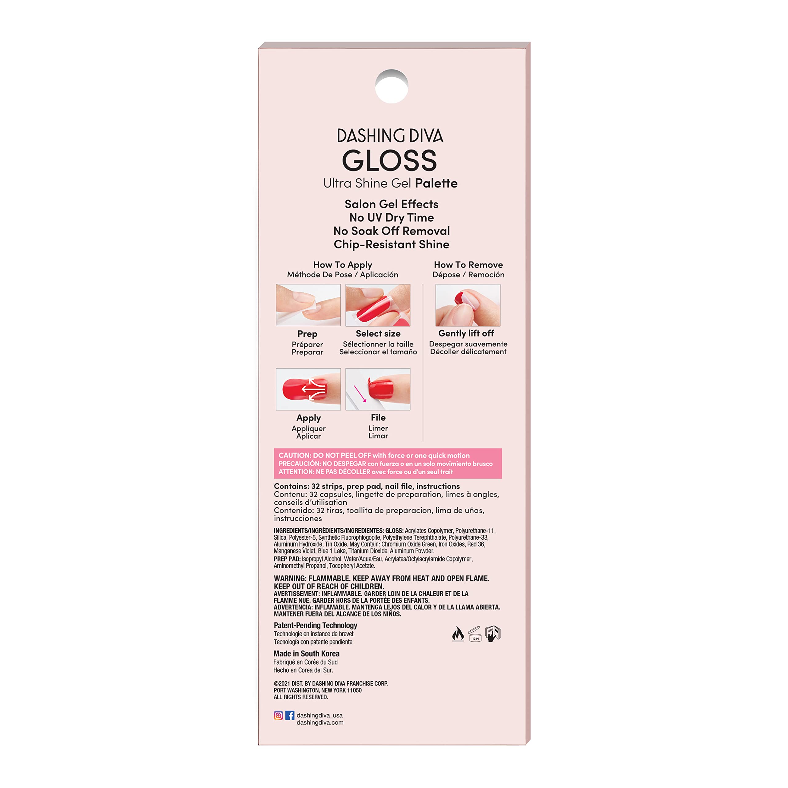 Dashing Diva Feeling Flush compact pack highlights 32 wraps for multiple looks