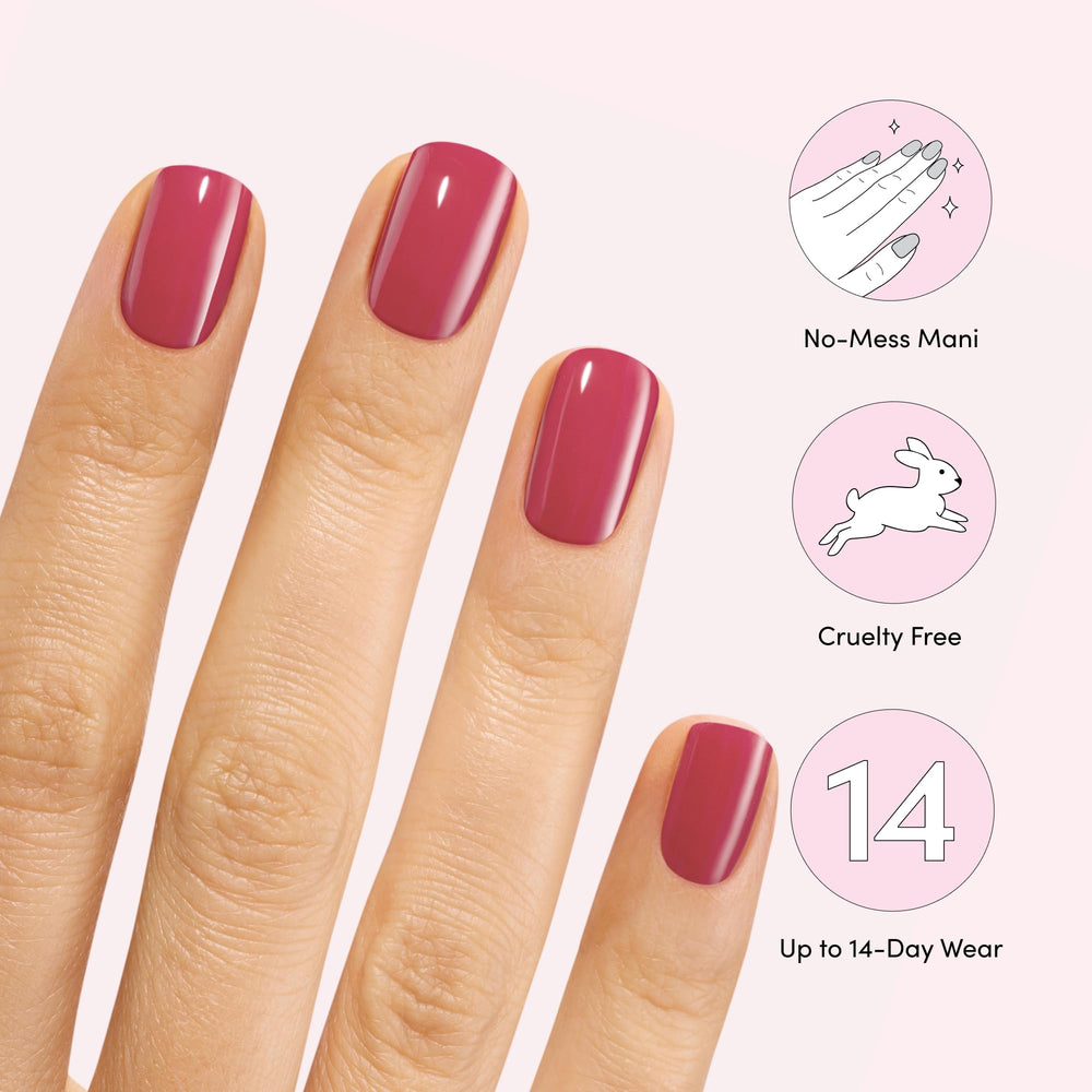 Dashing Diva Gloss Desert Neutrals kitten package includes 2 gel strip sets for quick mani