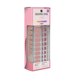 Dashing Diva Gloss Nail Strips kit box with 110 wraps for easy at-home manicure