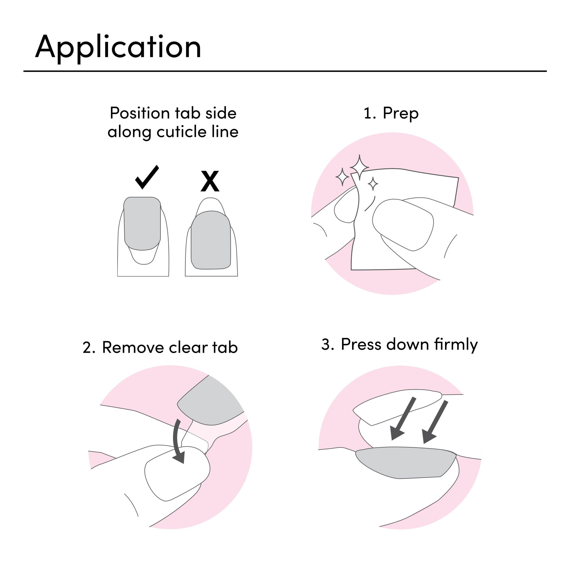 Dashing Diva instant glossy manicure with adhesive press for fast wear