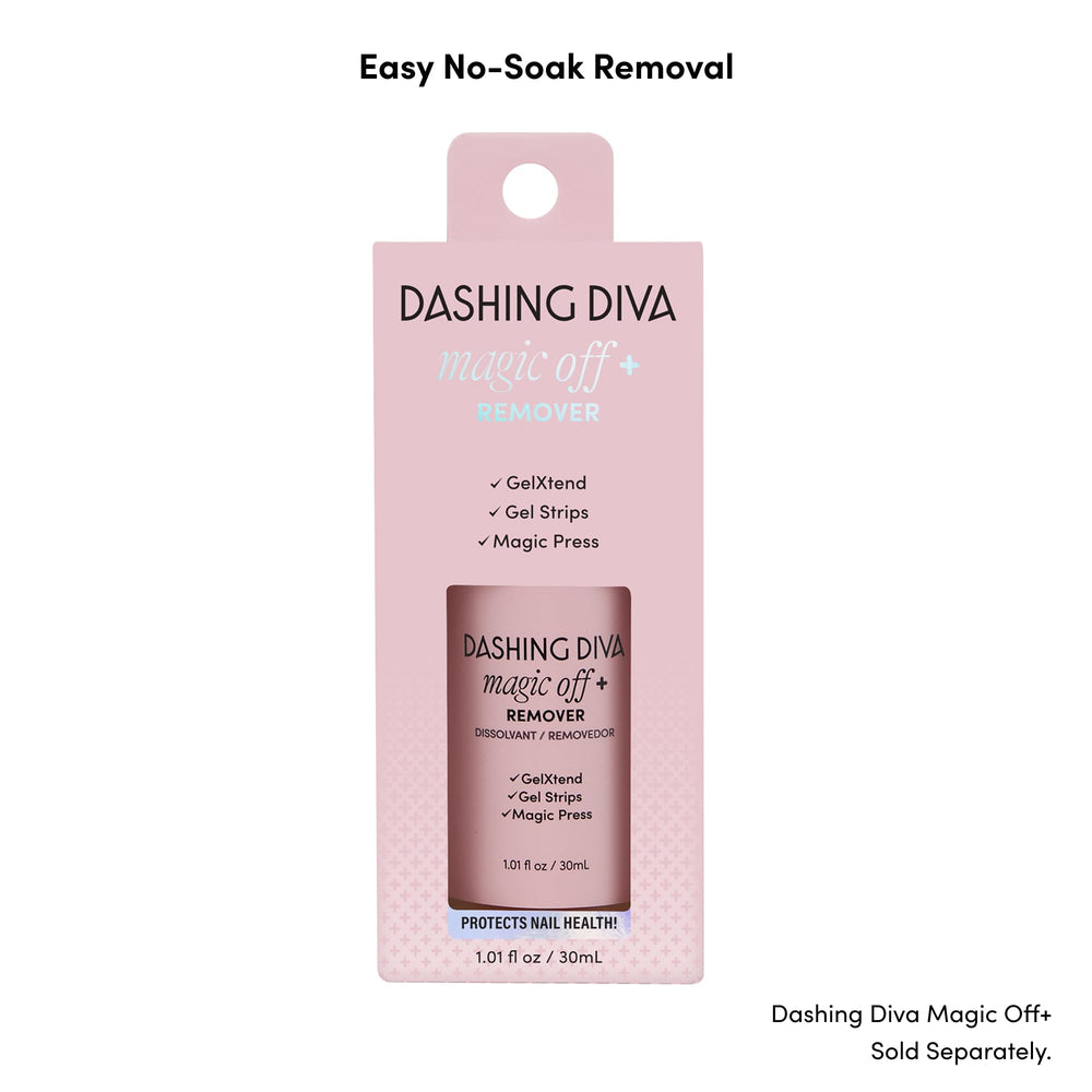 Dashing Diva Magic Off enables gentle, non-damaging removal
