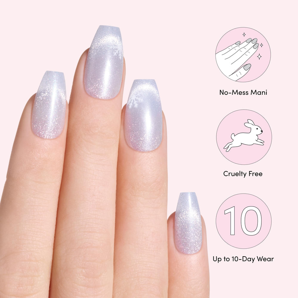 Dashing Diva stay-put nails resist chipping with high-shine gel color