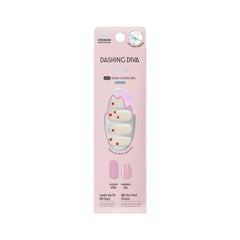 Dashing Diva Valentine Glaze It's Fate packaging showing 32 strips and tools for home use