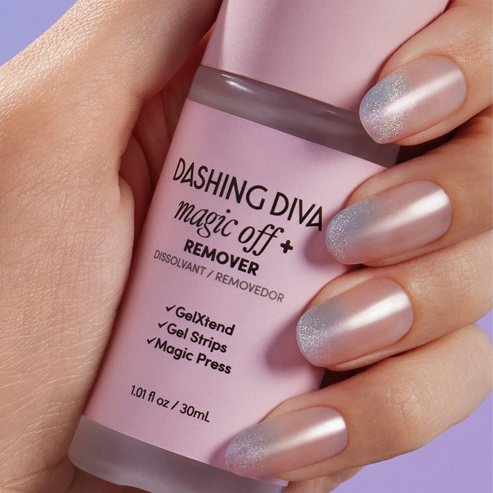 Dashing Diva wooden manicure sticks for precise, gentle removal.