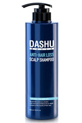 DASHU Revitalizing Protein Shampoo bottle highlighting protein blend for thicker-looking hair.