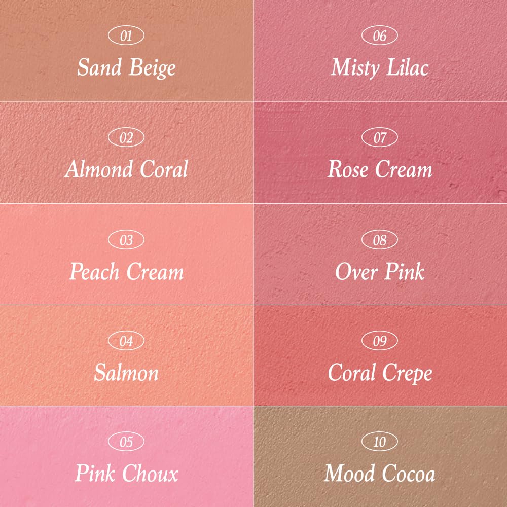 Swatch shows creamy texture and even pigment on Dasique Mood Blur Lip Pencil
