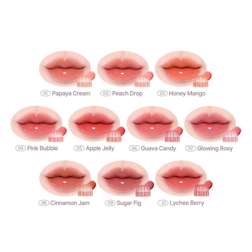 Swatches of Dasique Lavender Mochi show subtle glow and shading.
